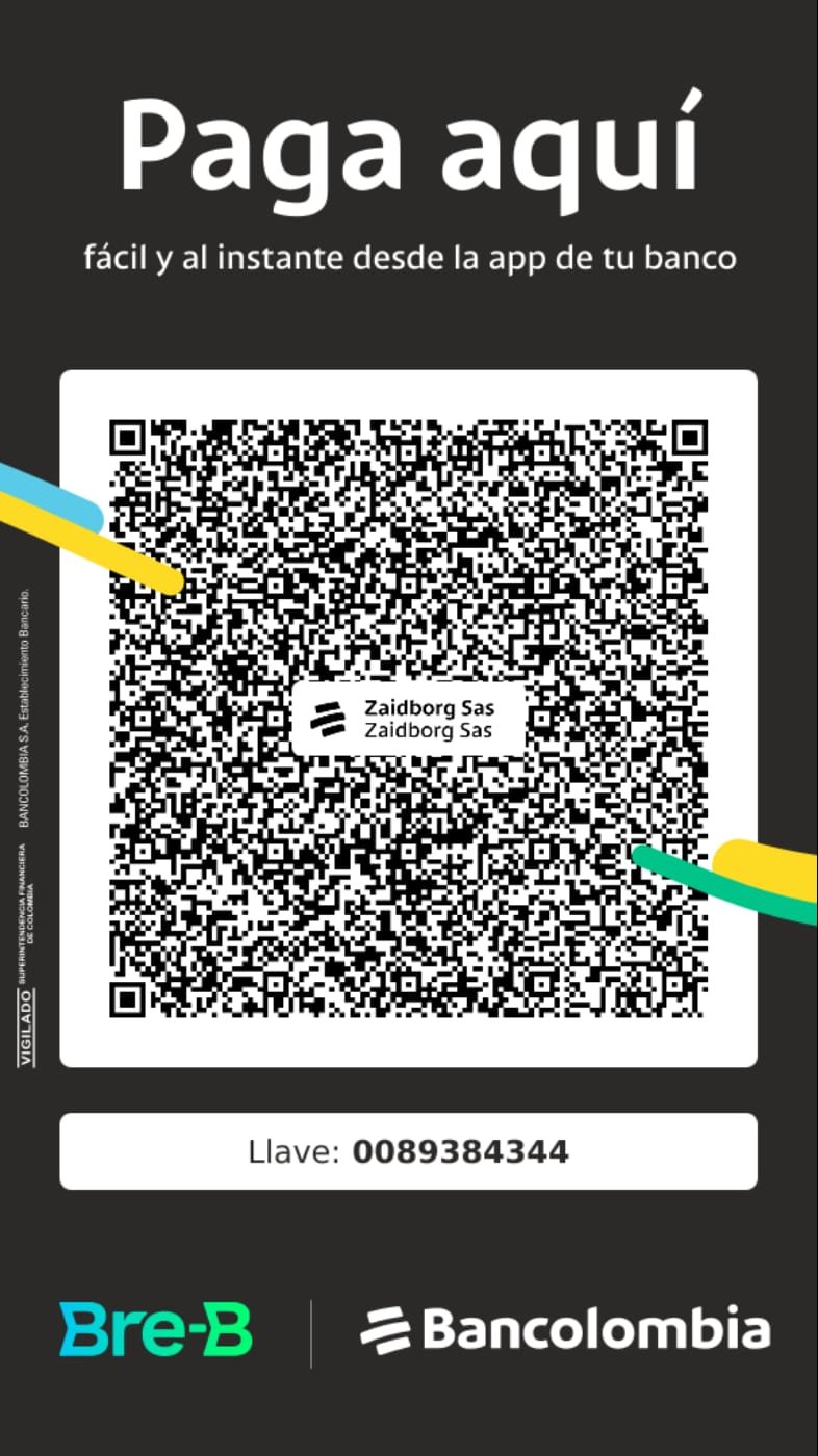 QR Bancolombia Zaidborg SAS